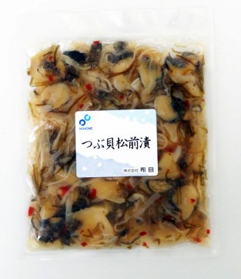 つぶ貝松前漬