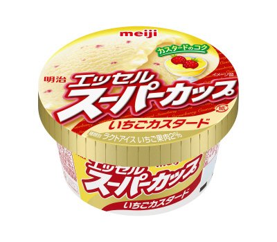 エッセルスーパーカップいちごカスタード
