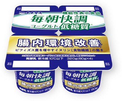 毎朝快調ヨーグルト腸内環境改善低糖質
