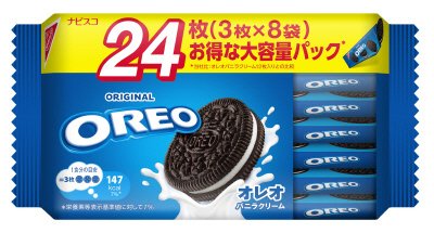オレオ　ファミリーパック　バニラクリーム　２４枚