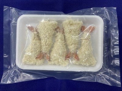 フライパンで！開き天然エビフライ（５尾入り）