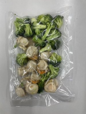 ほたてとブロッコリーの塩レモン炒め