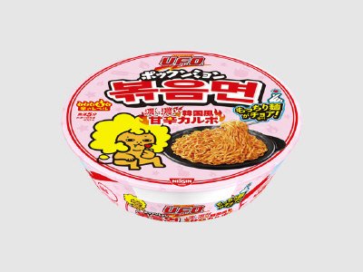 日清焼そばＵ．Ｆ．Ｏ．　ポックンミョン　濃い濃い韓国風甘辛カルボ