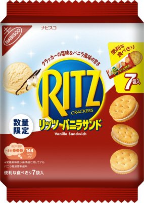 リッツ　ファミリーパック　バニラサンド　7袋