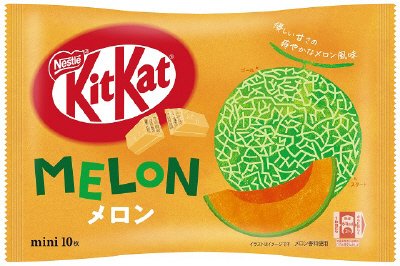 １０枚　キットカット　ミニ　メロン