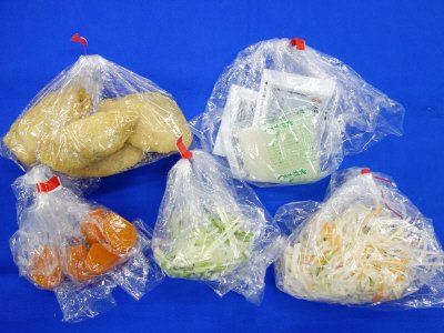サーモンフライと彩り野菜のおろしポン酢煮