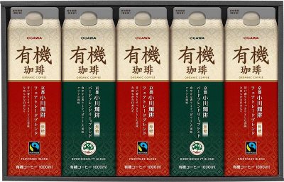京都 小川珈琲 有機珈琲リキッドギフト OCYU-30