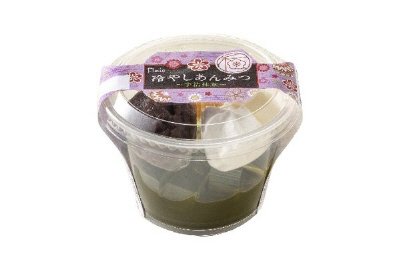 冷やしあんみつ～宇治抹茶～