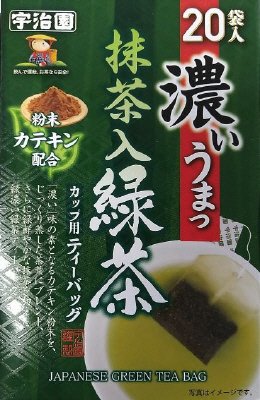濃いうまっ　抹茶入緑茶ティーバッグ