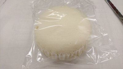 ヨーグルト蒸しケーキ（レモン）