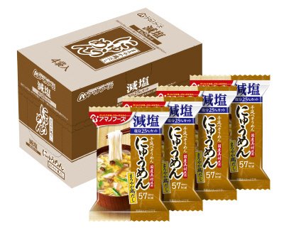 にゅうめん　減塩まろやか鶏だし