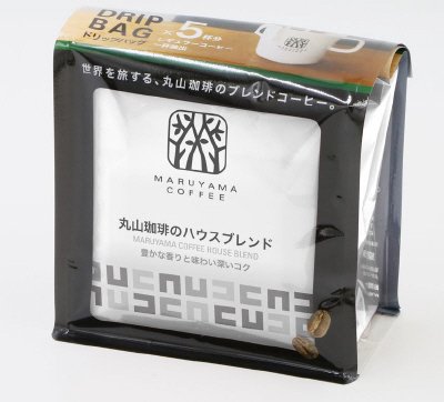 ドリップバッグ　カジュアルシリーズ　丸山珈琲のハウスブレンド