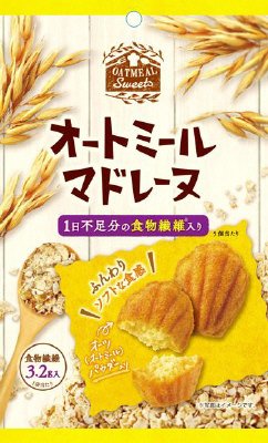 オートミールマドレーヌ
