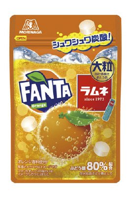 大粒ラムネ＜ファンタオレンジ＞