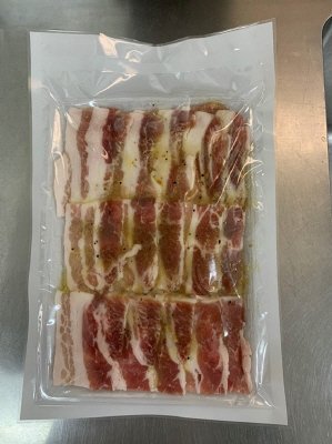 豚ばらカルビ塩レモンソース