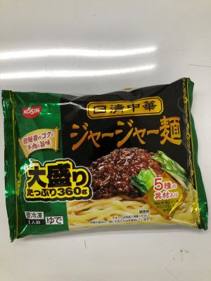 日清中華　ジャージャー麺　大盛り