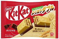 １０枚キットカット　ミニダブル全粒粉ビスケットｉｎ