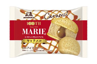 １００ＴＨマリーサンドアイス＜キャラメル＞