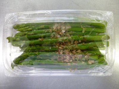 アスパラお浸し