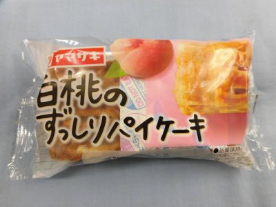 白桃のずっしりパイケーキ