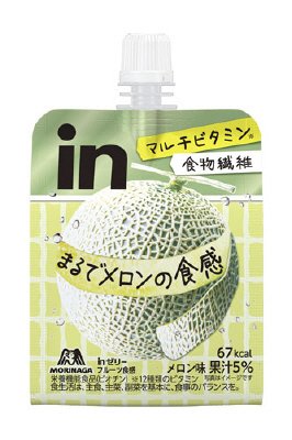 ｉｎゼリー　フルーツ食感＜メロン＞