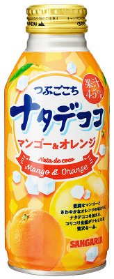 つぶごこちナタデココマンゴー＆オレンジ