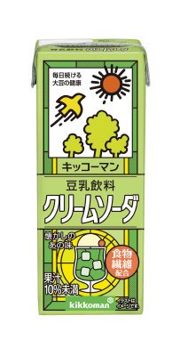 豆乳飲料　クリームソーダ