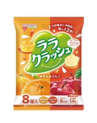 ララクラッシュアソートみかん＆りんご