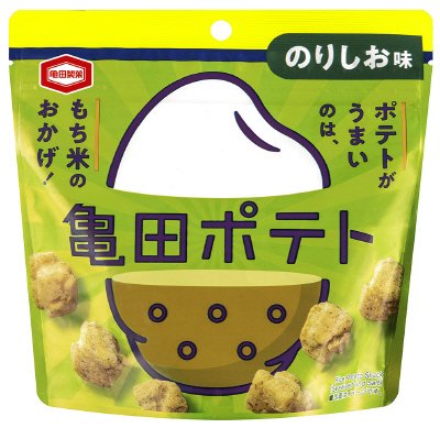 亀田ポテトのりしお味