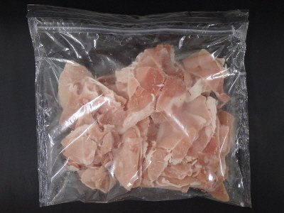 産直お米育ち豚モモ切落し