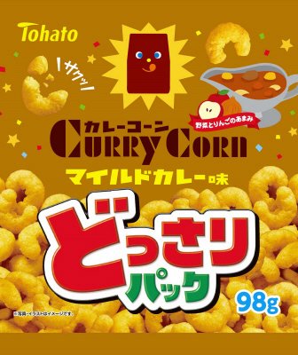 どっさりパックカレーコーンマイルドカレー味