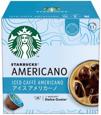 スターバックス　アイスアメリカーノ　ネスカフェ　ドルチェグスト専用カプセル