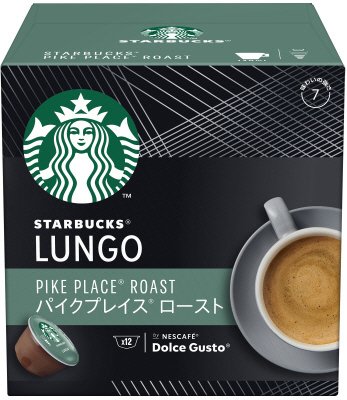 スターバックス　パイクプレイスロースト　ネスカフェ ドルチェグスト専用カプセル