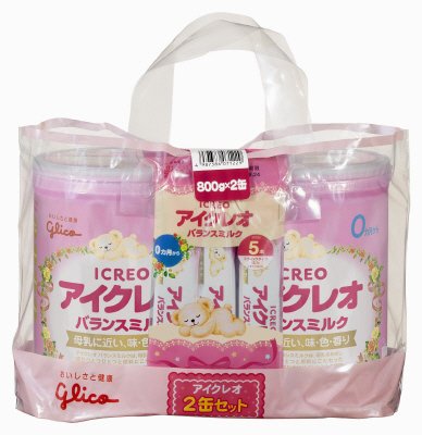 アイクレオ　バランスミルク　２缶セット