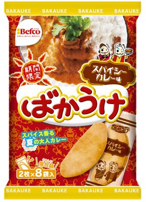 ばかうけ　スパイシーカレー味