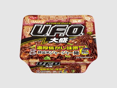 日清焼そばＵ．Ｆ．Ｏ．大盛　濃い濃い韓国風ジャージャー麺