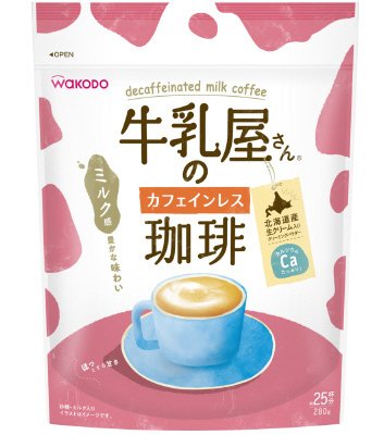 牛乳屋さんのカフェインレス珈琲