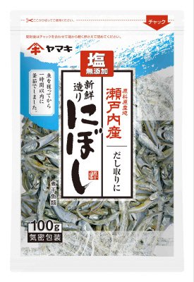 塩無添加新鮮造り煮干１００ｇ