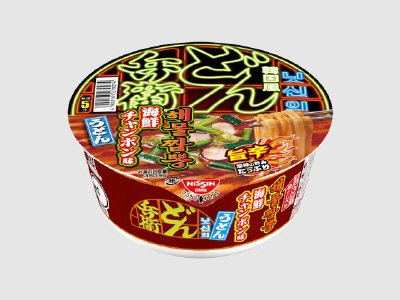 日清のどん兵衛　韓国風旨辛海鮮チャンポン味うどん