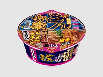 日清のどん兵衛　韓国風甘辛ヤンニョムチキン味焼うどん