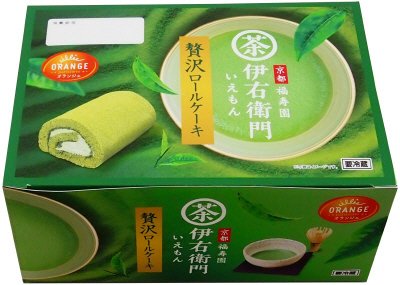 伊右衛門贅沢ロールケーキ