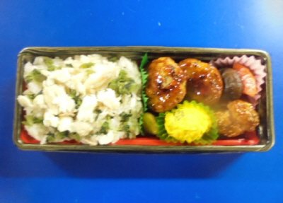 鯛めし＆豆腐ハンバーグ
