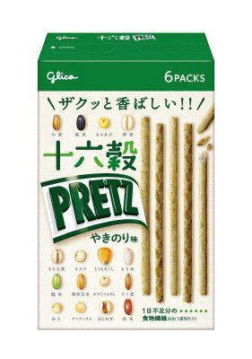 十六穀プリッツやきのり味＜６袋＞