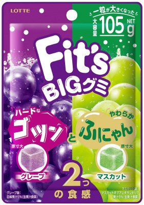 Ｆｉｔ’s　BIGグミ＜グレープ＆マスカット＞