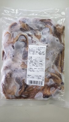 フライパンでできる　いかゲソ焼（昆布醤油）
