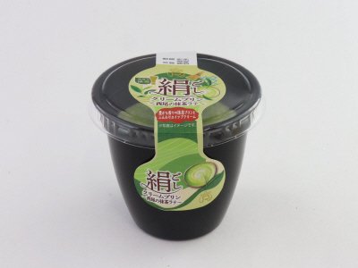 絹ごしクリームプリン　～西尾の抹茶ラテ～