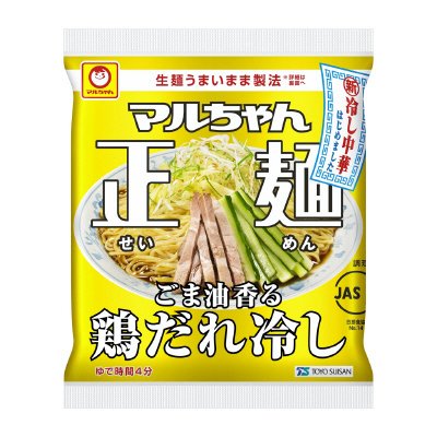 マルちゃん正麺　ごま油香る鶏だれ冷し
