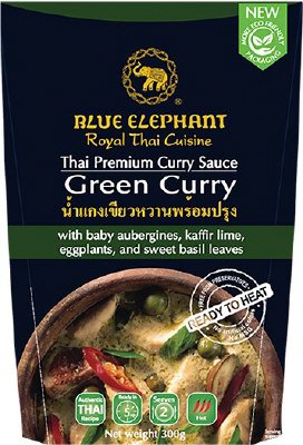 ブルーエレファントすぐ食べられるグリーンカレー