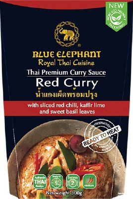 ブルーエレファントすぐ食べられるレッドカレー