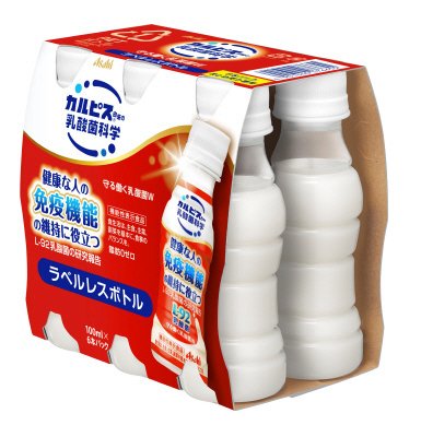 守る働く乳酸菌Ｗ　ラベルレスボトル